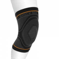 Shock Doctor Compression Knit Knee Sleeve with Gel Support